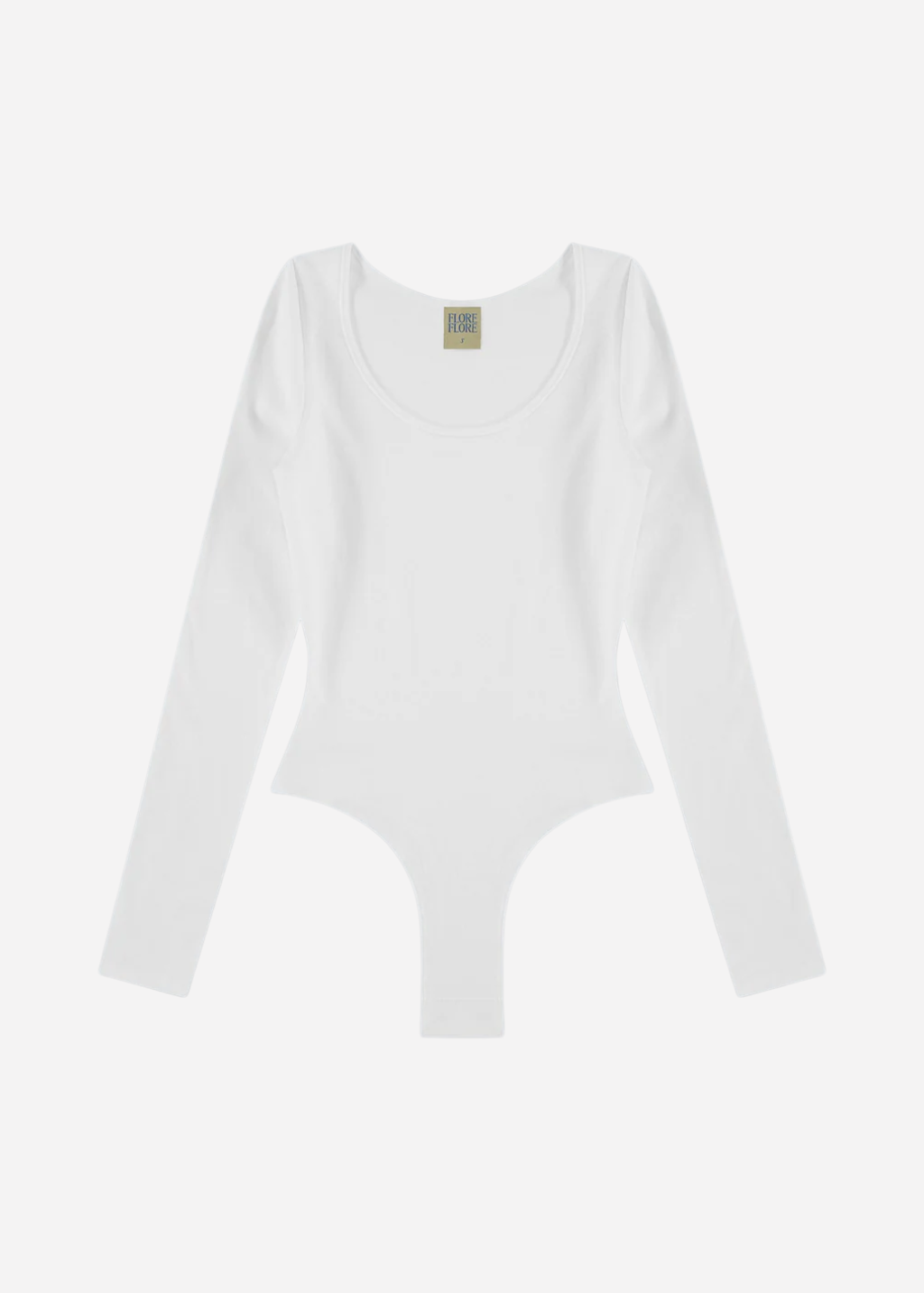 FLORE FLORE Yoli Bodysuit in White | Shop Tula