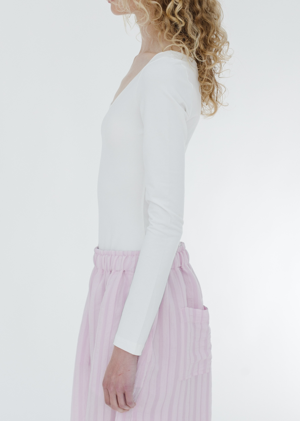 FLORE FLORE Yoli Bodysuit in White | Shop Tula