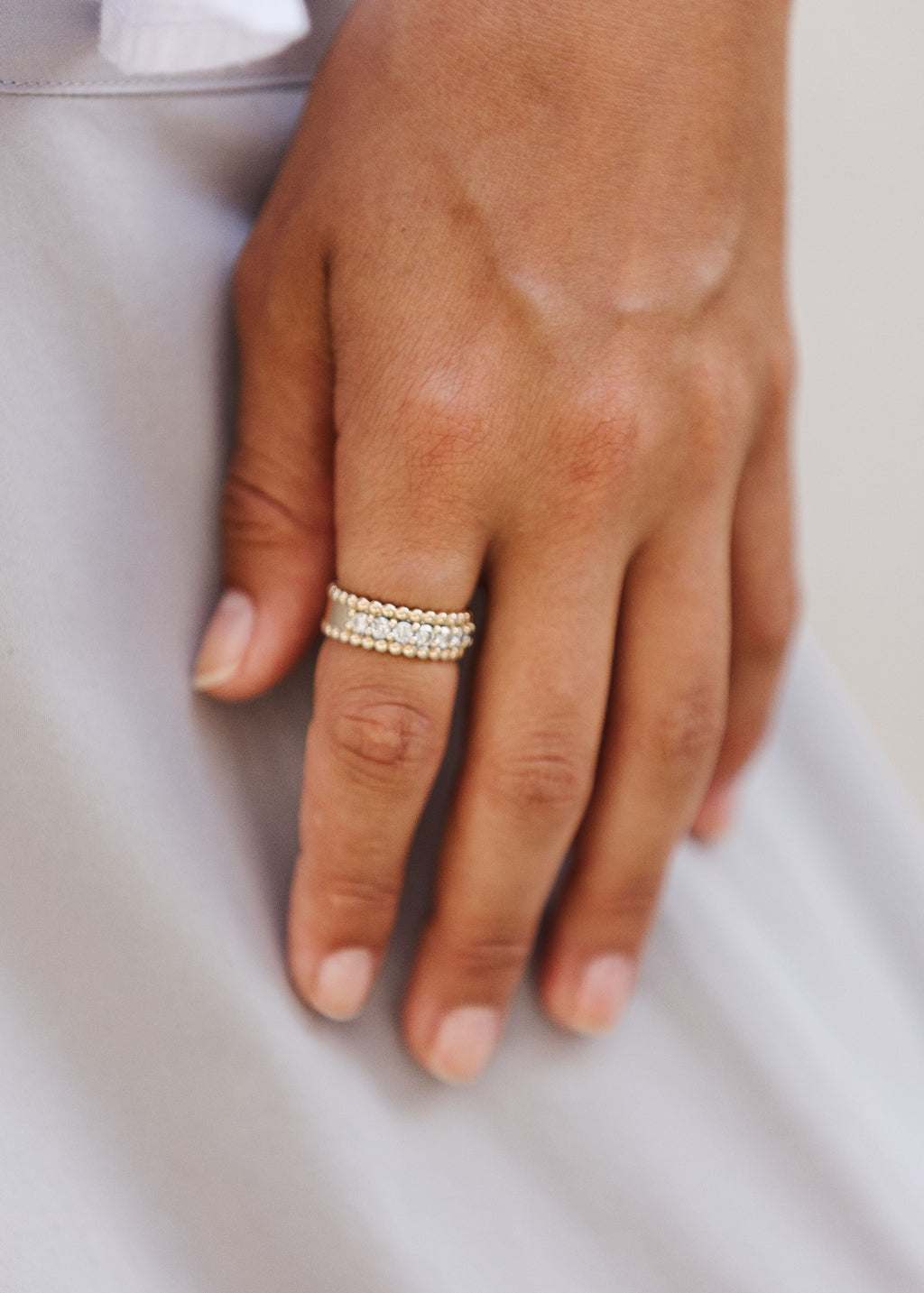 Felicidad Beaded Diamond Band | Shop Tula