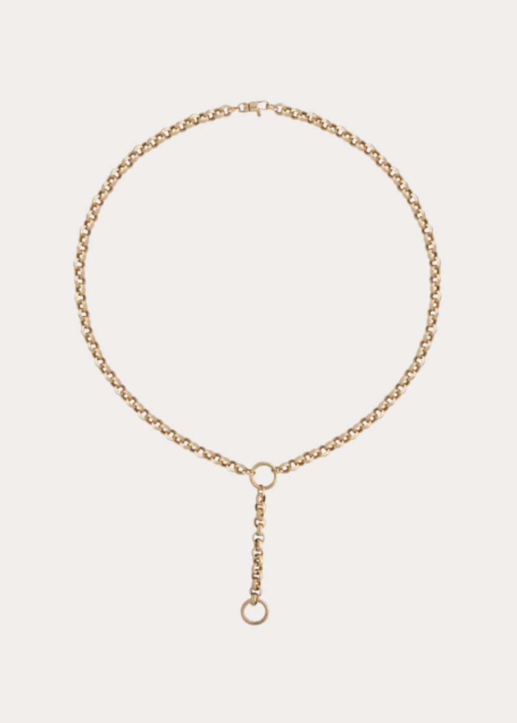 Felicidad Lariat Rolo Chain Necklace | Shop Tula