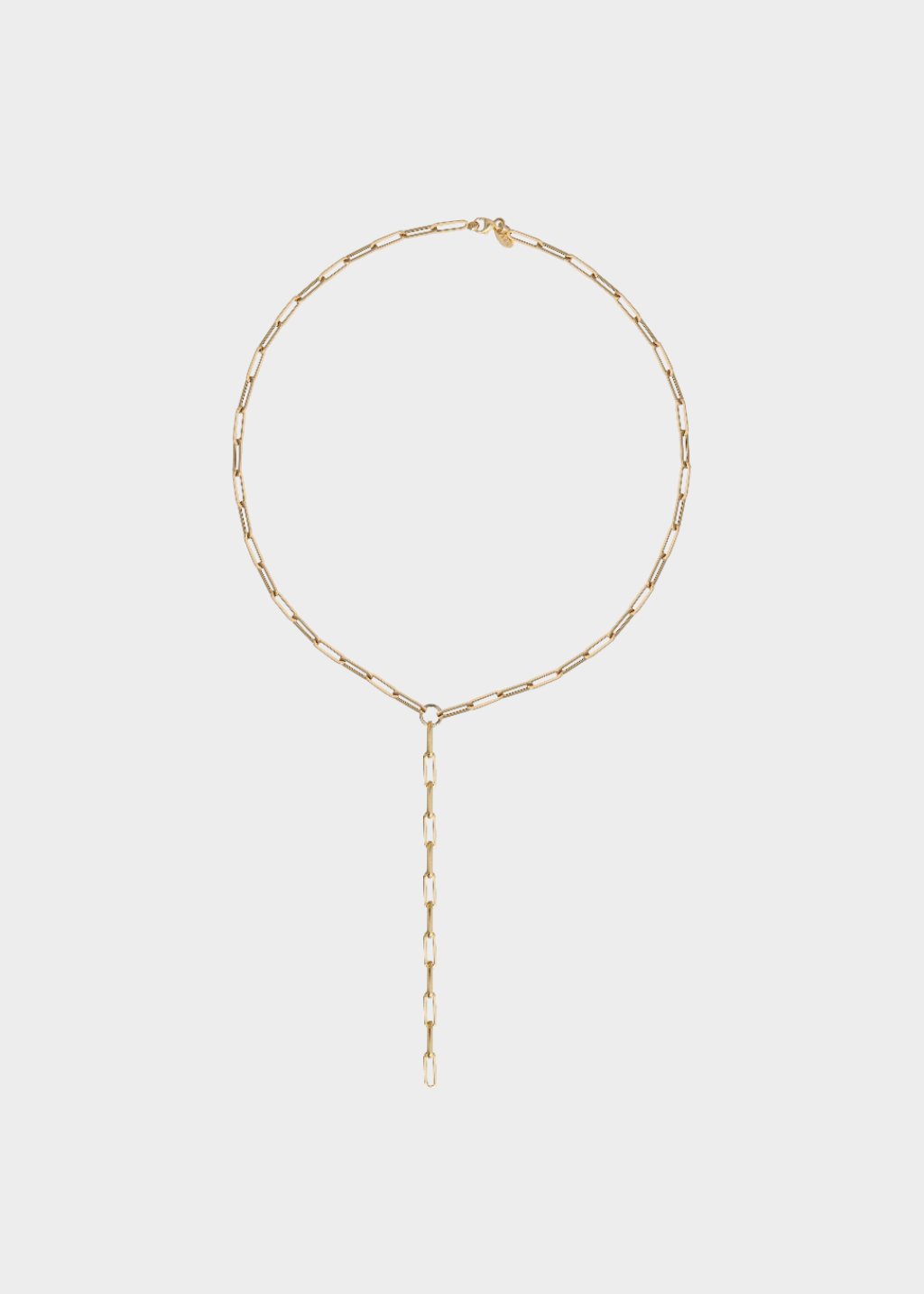 Felicidad Mini Paperclip Chain Lariat | Shop Tula