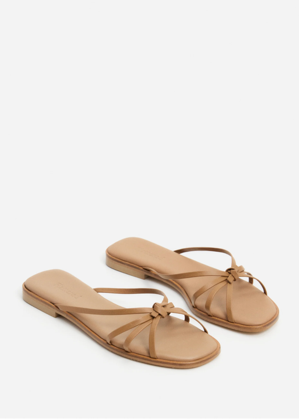 Flattered Mimosa Sandal in Cognac | Tula's Online Boutique