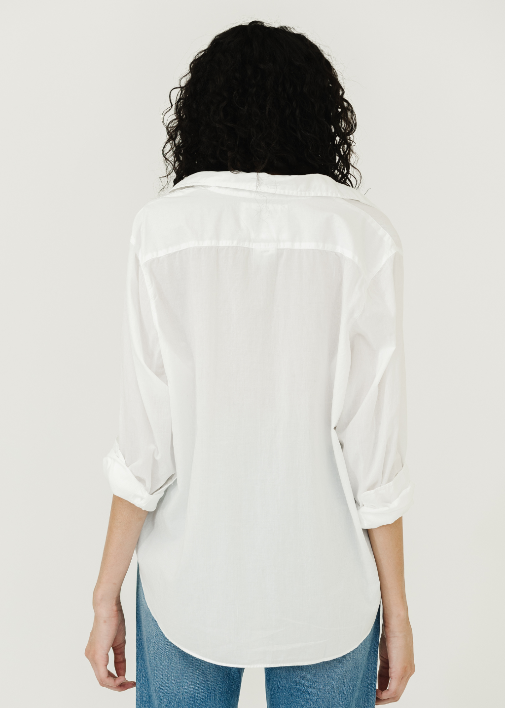 Frank & Eileen 'Eileen' Button-Up in Featherweight White | Shop Tula