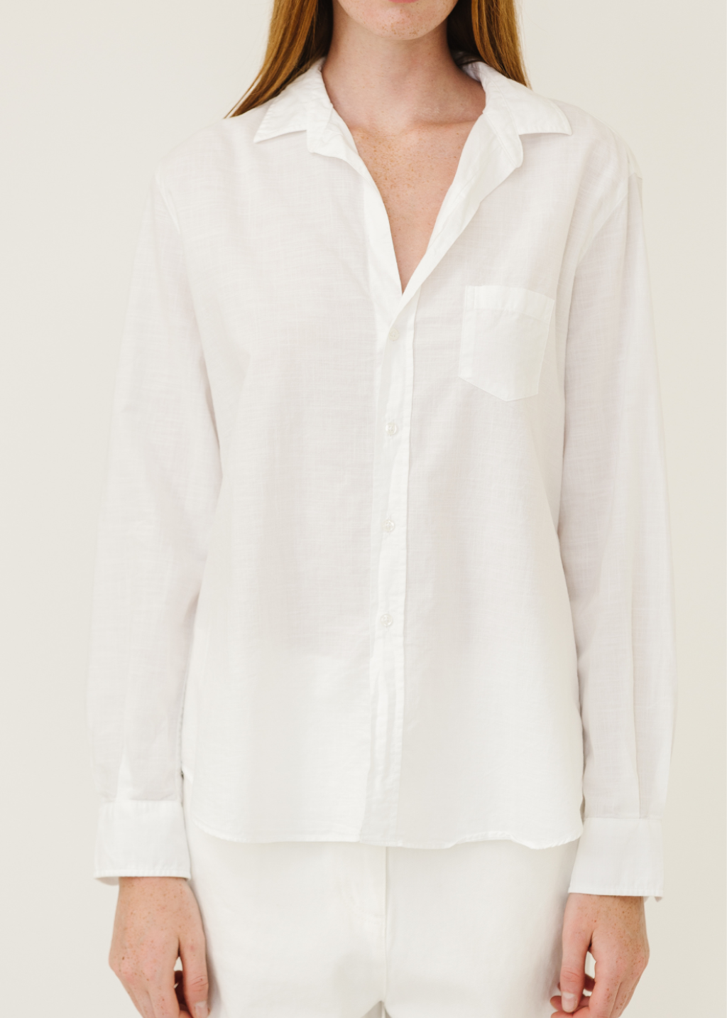 Frank & Eileen 'Eileen' Button-Up in White | Shop Tula