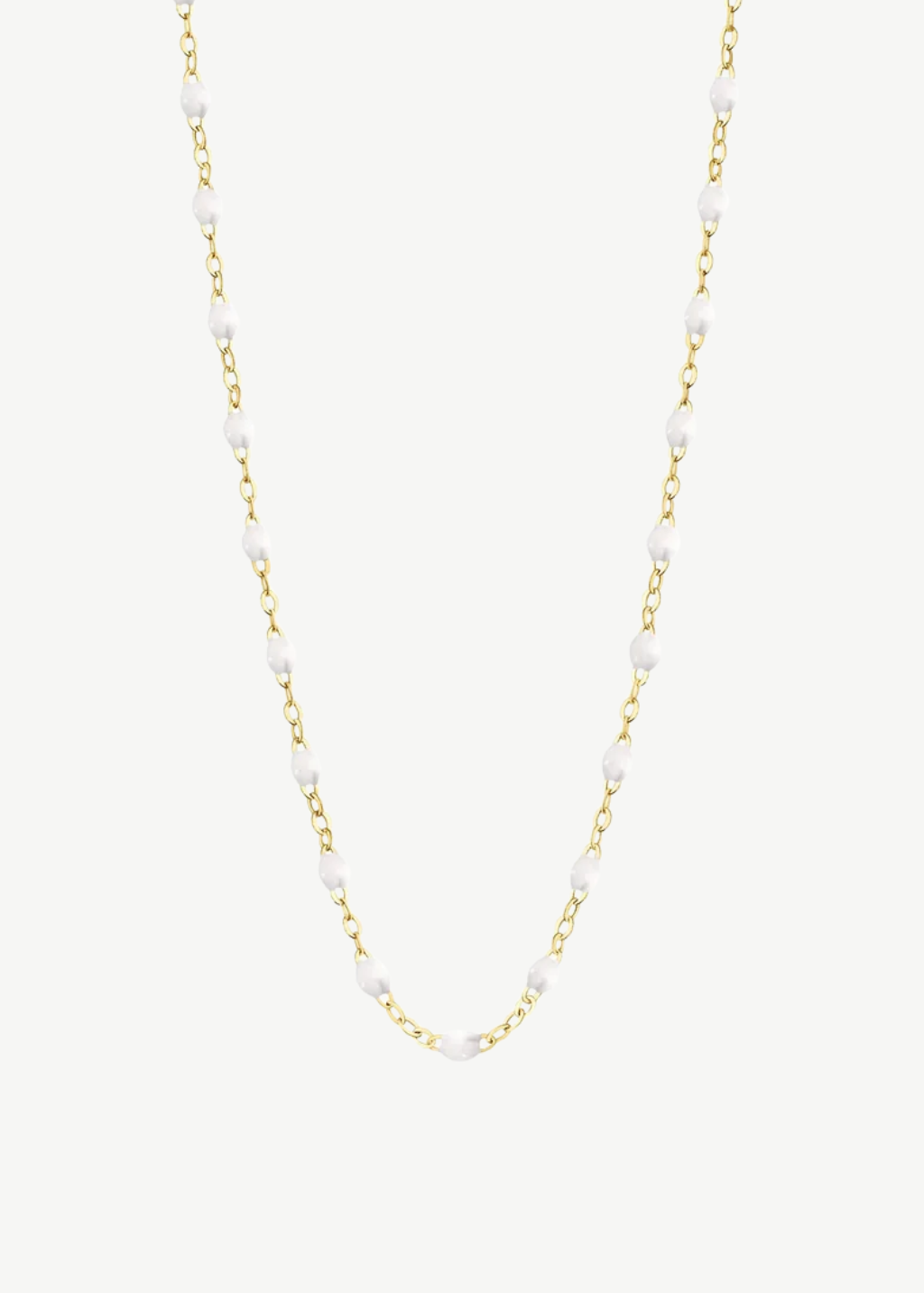 Gigi Clozeau Classic Gigi Necklace in White | Shop Tula