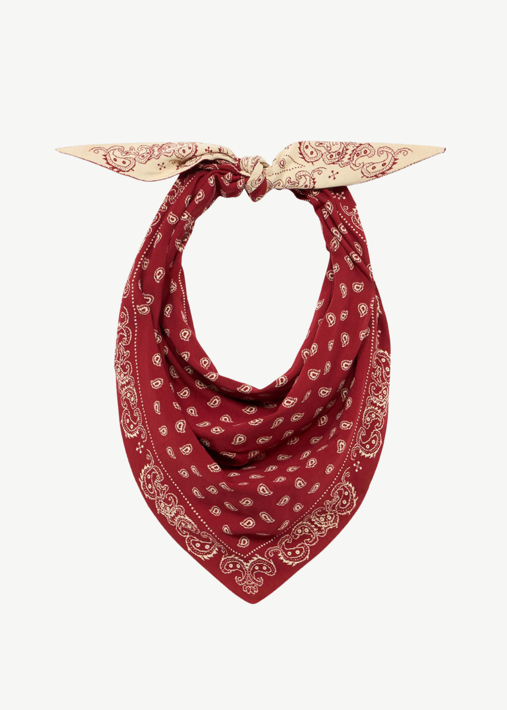 Guest In Residence The Wild Rag in Carmine/Butter | Shop Tula