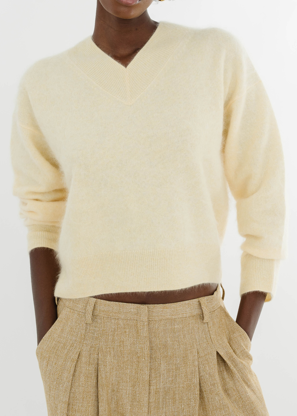 Guest in Residence Grizzly V Sweater | Shop Tula