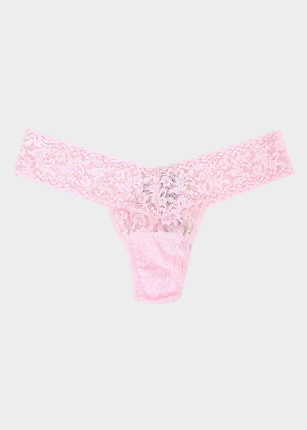 Hanky Panky Lace Low Rise Thong in Bliss Pink | Shop Tula