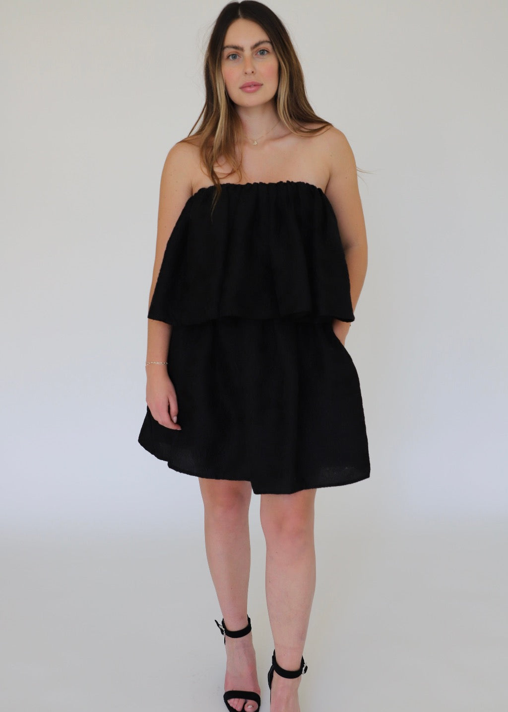 Ulla Johnson Oui Dress in Noir | Tula's Online Boutique