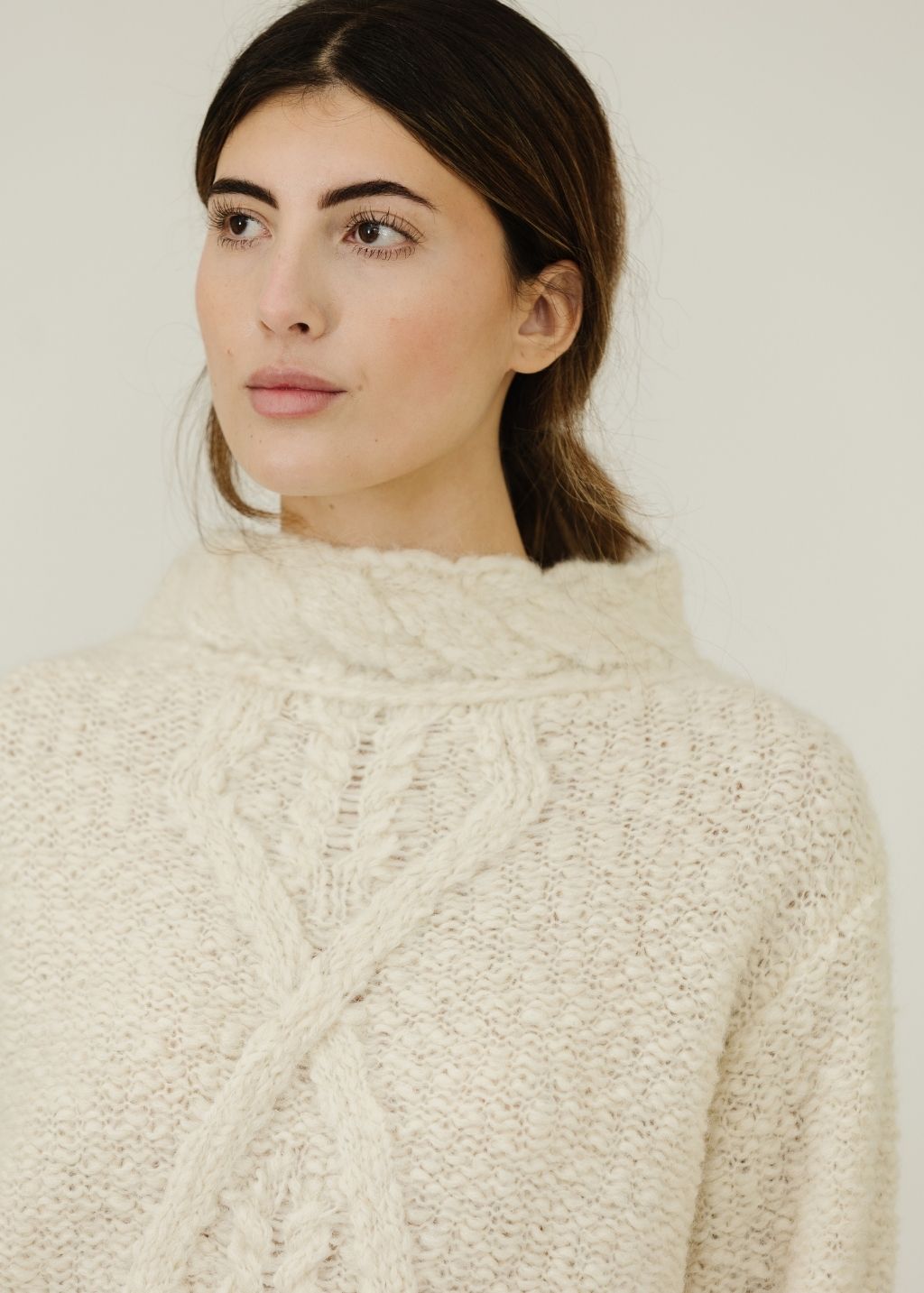 Isabel Marant Romane Sweater in White | Shop Tula