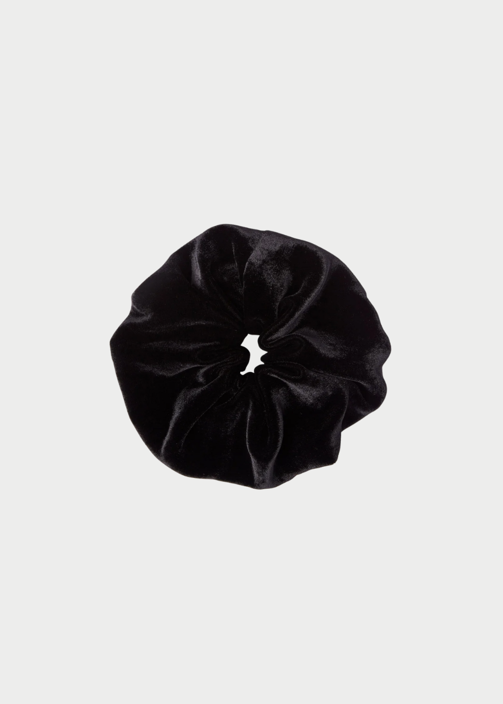 Jennifer Behr Velvet Scrunchie in Black | Shop Tula