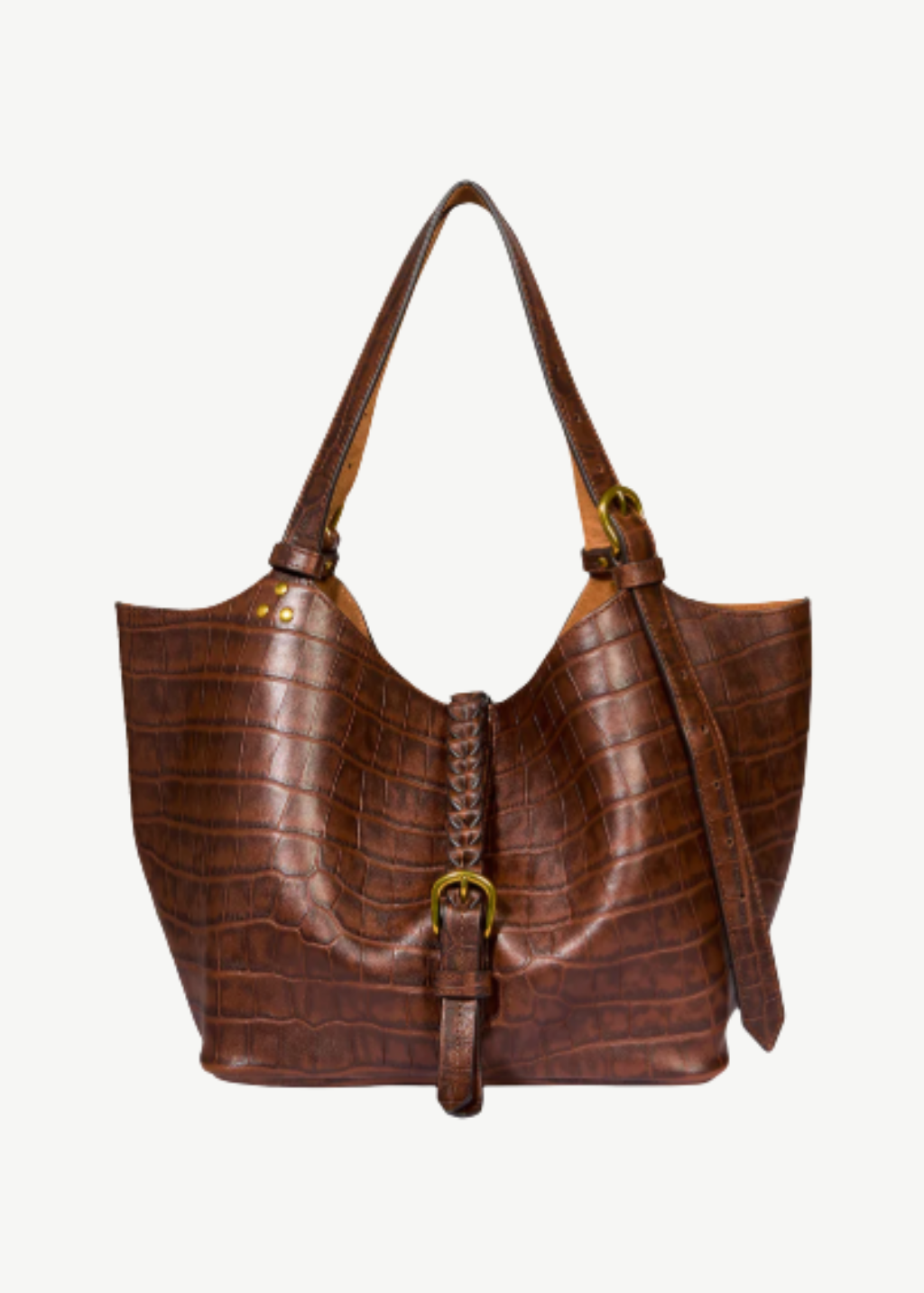 Jerome Dreyfuss Joseph S Tote in Croco | Shop Tula