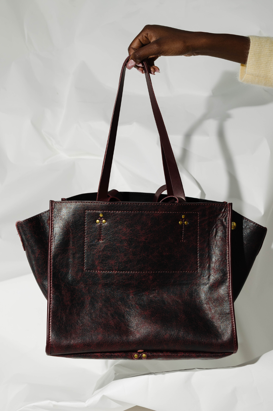 Jerome Dreyfuss Leon M Bag in Bordeaux | Shop Tula
