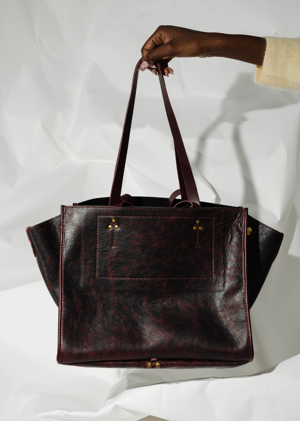 Jerome Dreyfuss Leon M Bag in Bordeaux | Shop Tula