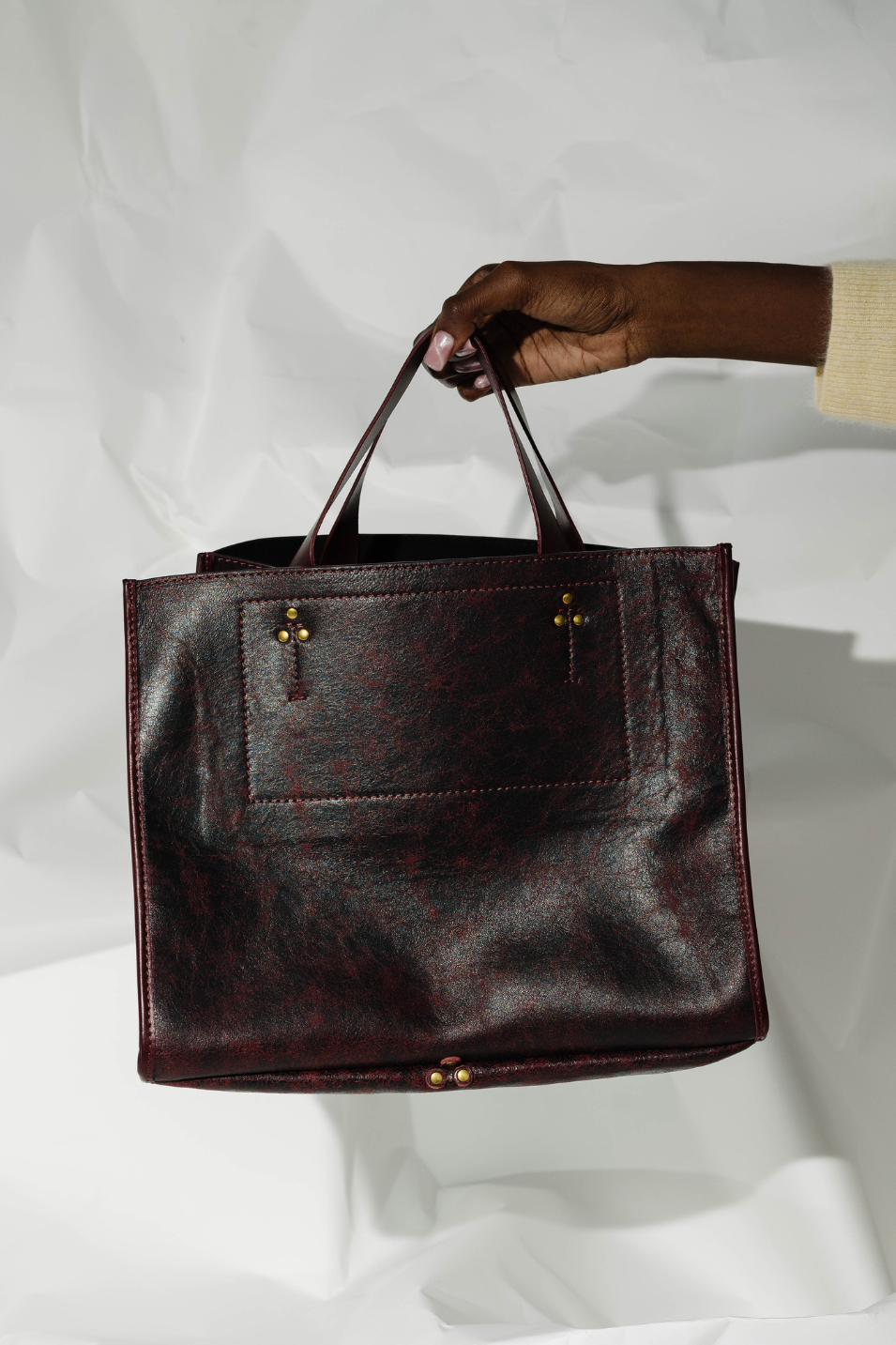 Jerome Dreyfuss Leon M Bag in Bordeaux | Shop Tula
