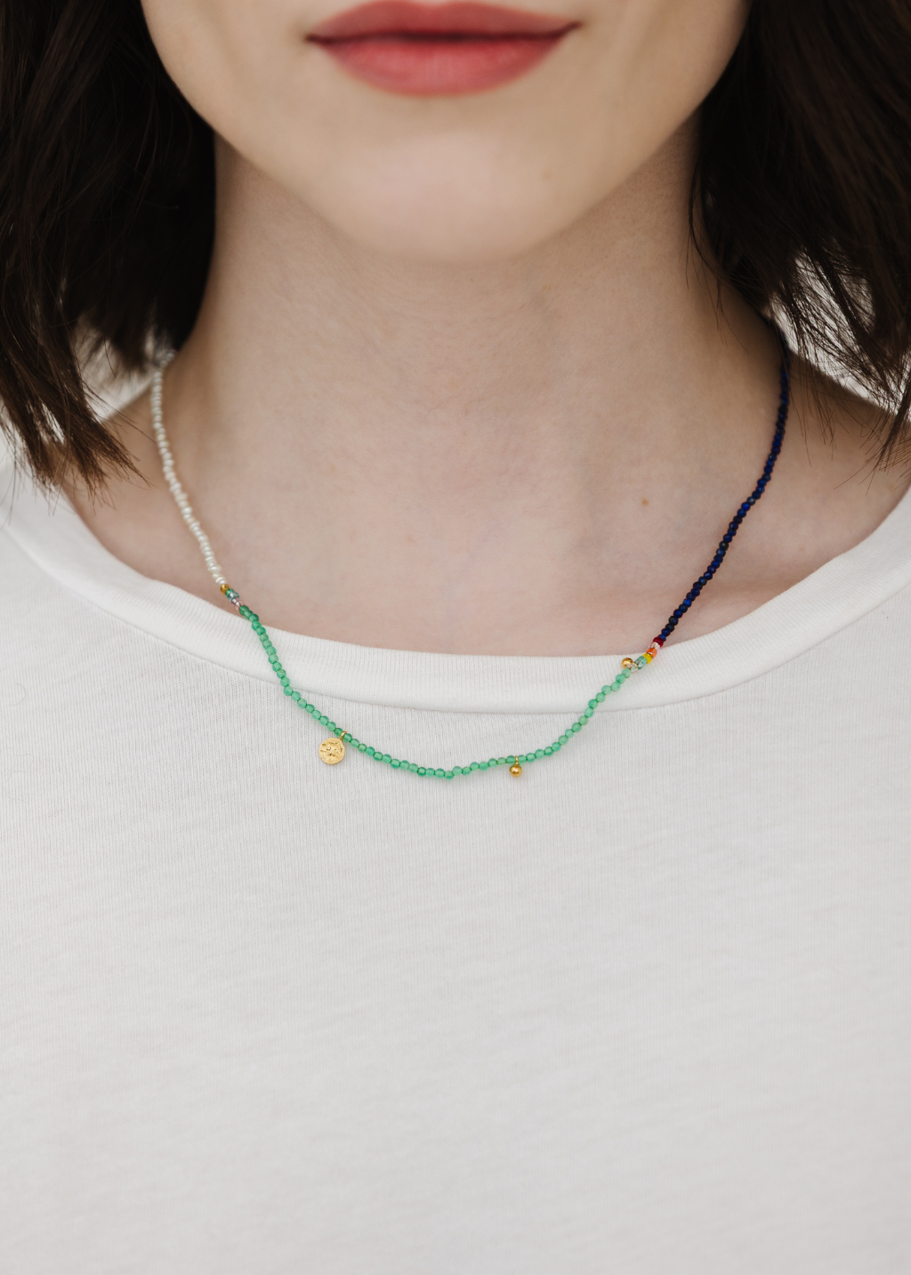 Jewel Rocks Bali Sol Necklace | Shop Tula