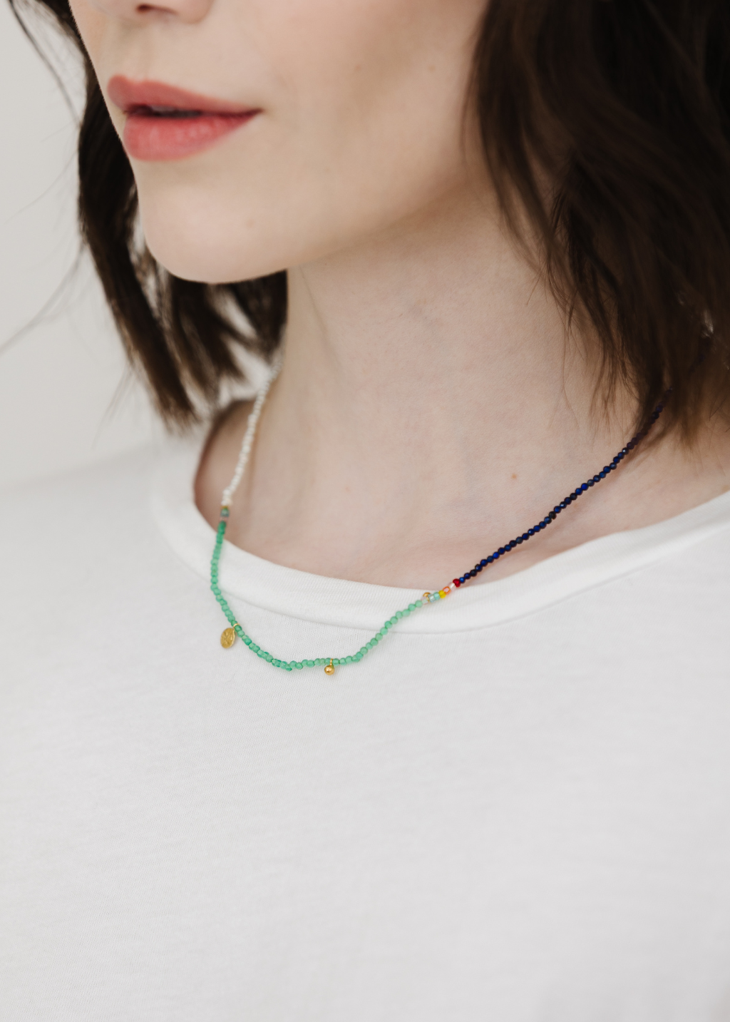 Jewel Rocks Bali Sol Necklace | Shop Tula