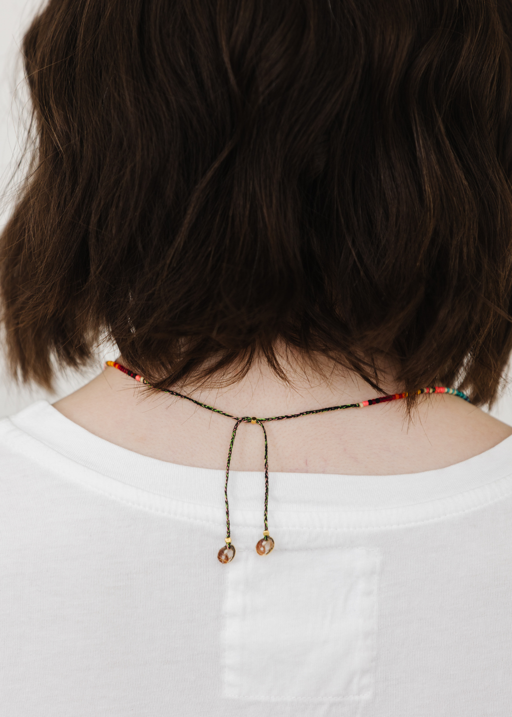 Jewel Rocks Maya Necklace in Pink Blue | Shop Tula