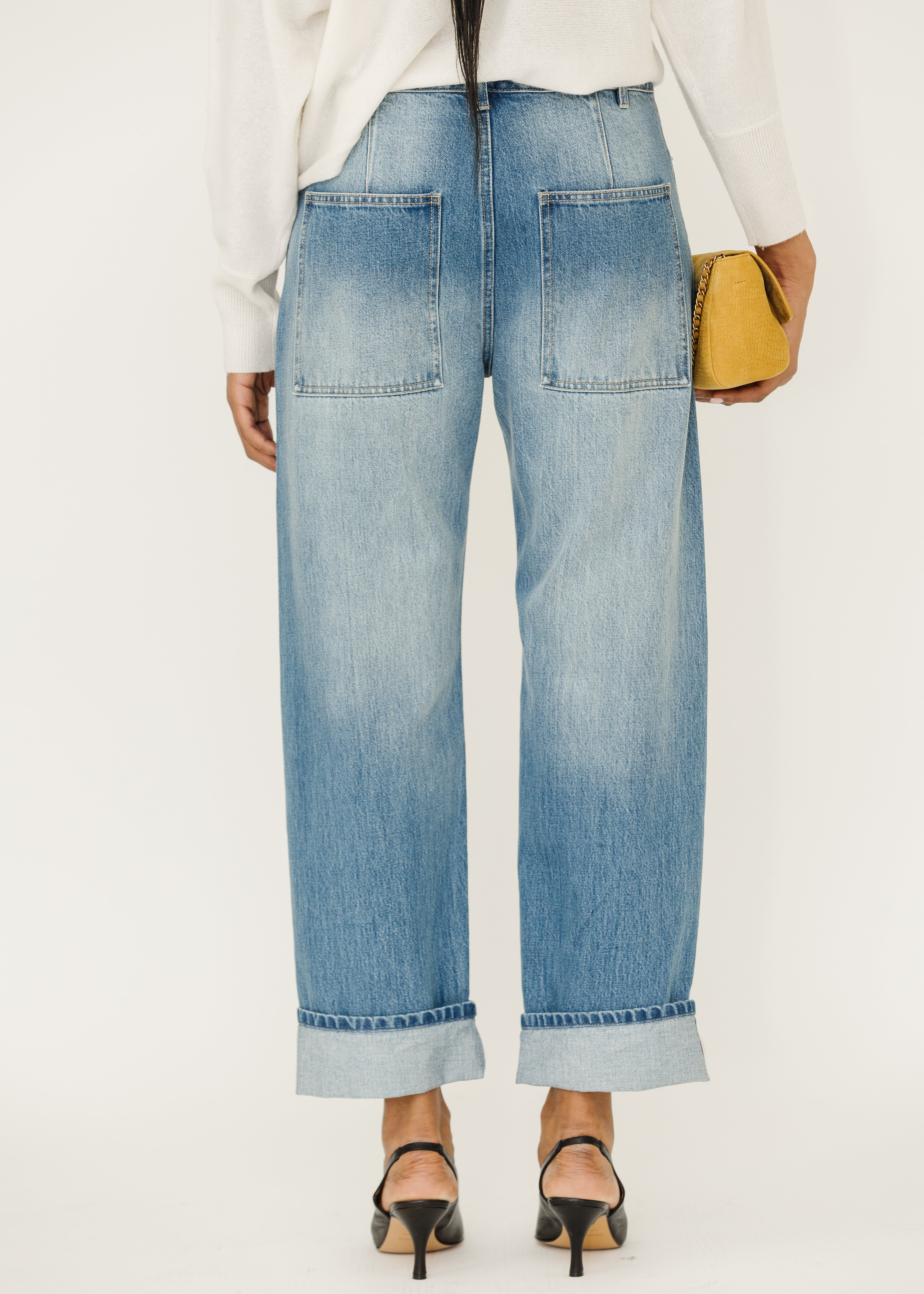 Tibi Selvedge Denim Alec Jean | Shop Tula