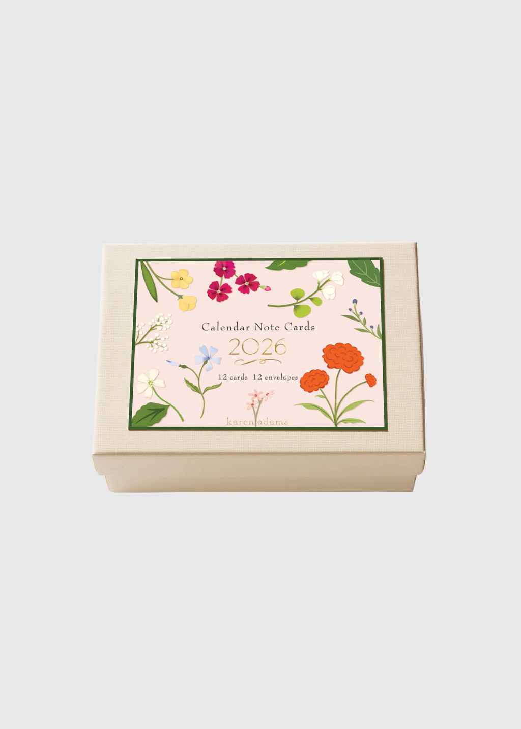 Karen Adams Calendar 2026 Card Box | Shop Tula