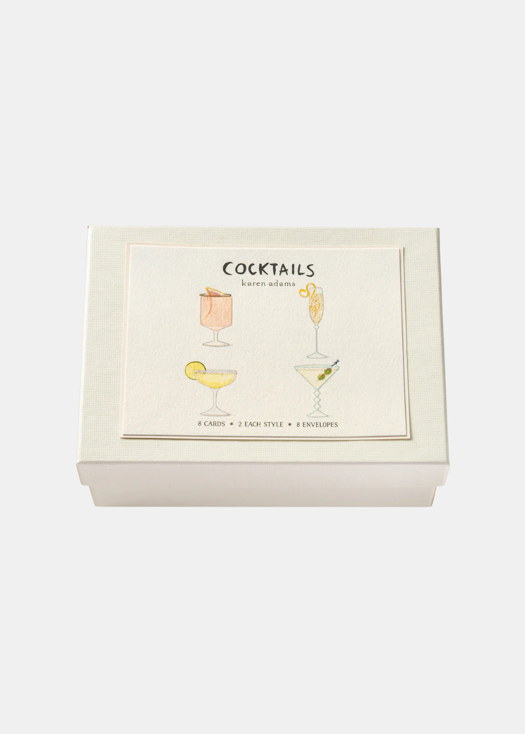 Karen Adams Cocktails Card Box | Shop Tula
