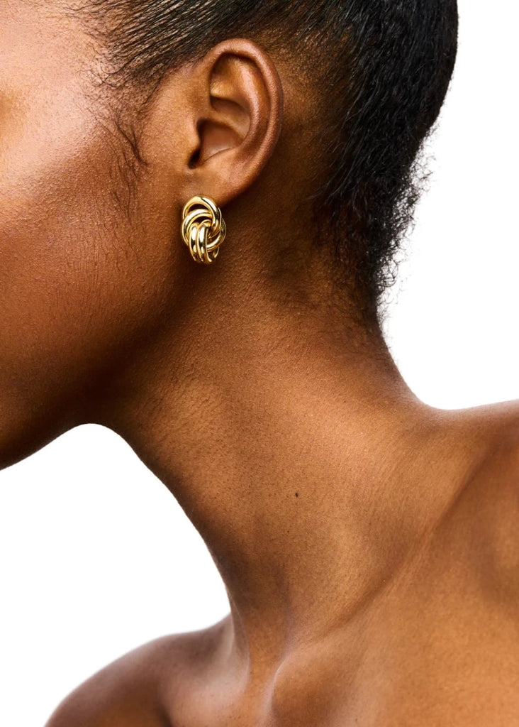 LIÉ Studio The Vera Earrings in Gold | Tula's Online Boutique
