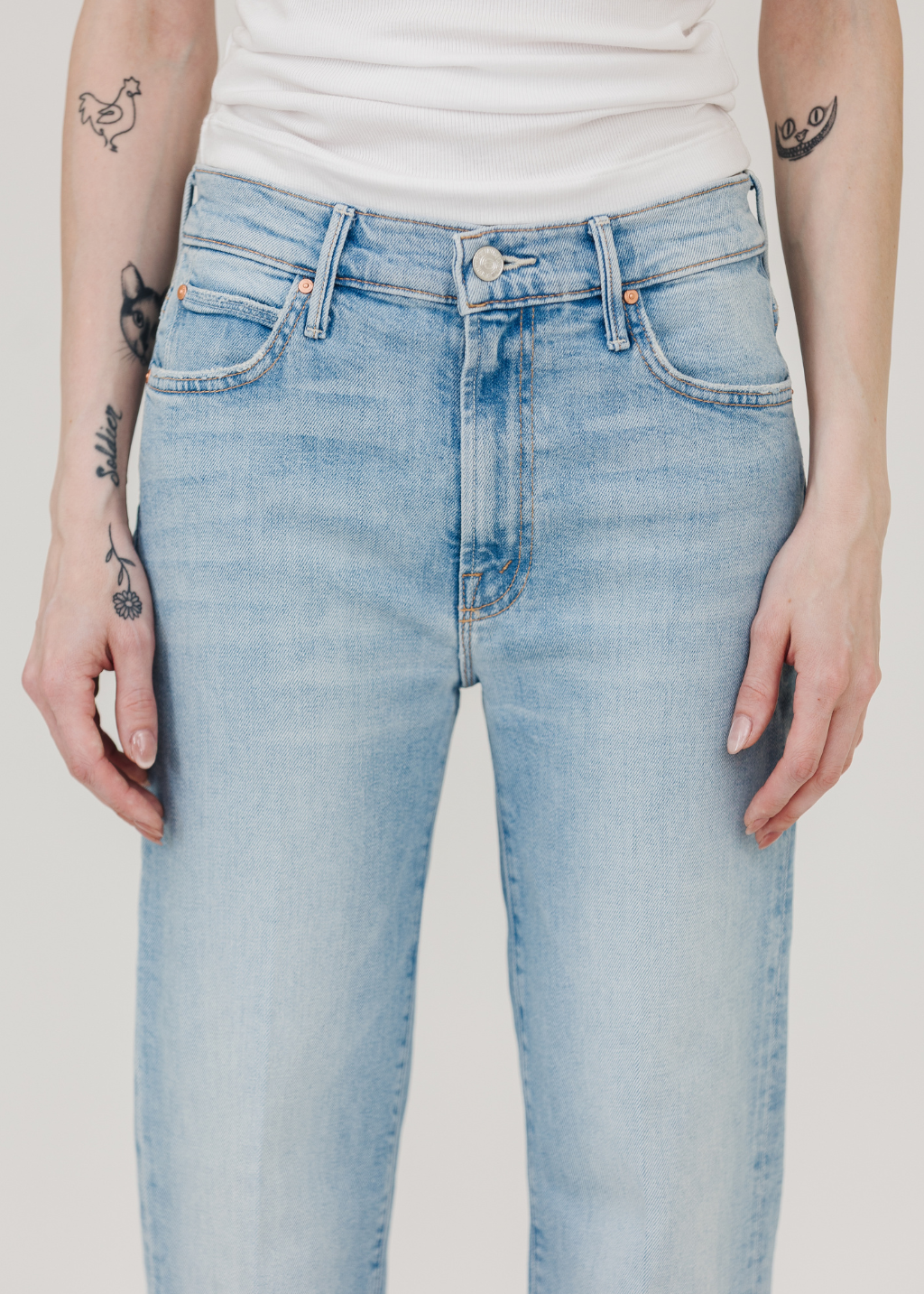 MOTHER Denim The Kick It in Go Long | Shop Tula