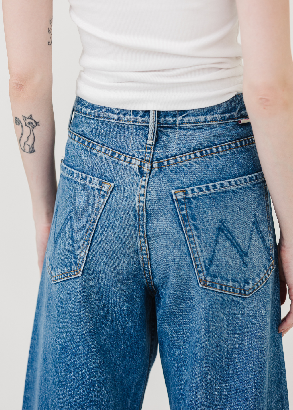 MOTHER Denim The Lemon Twist Sneak | Shop Tula