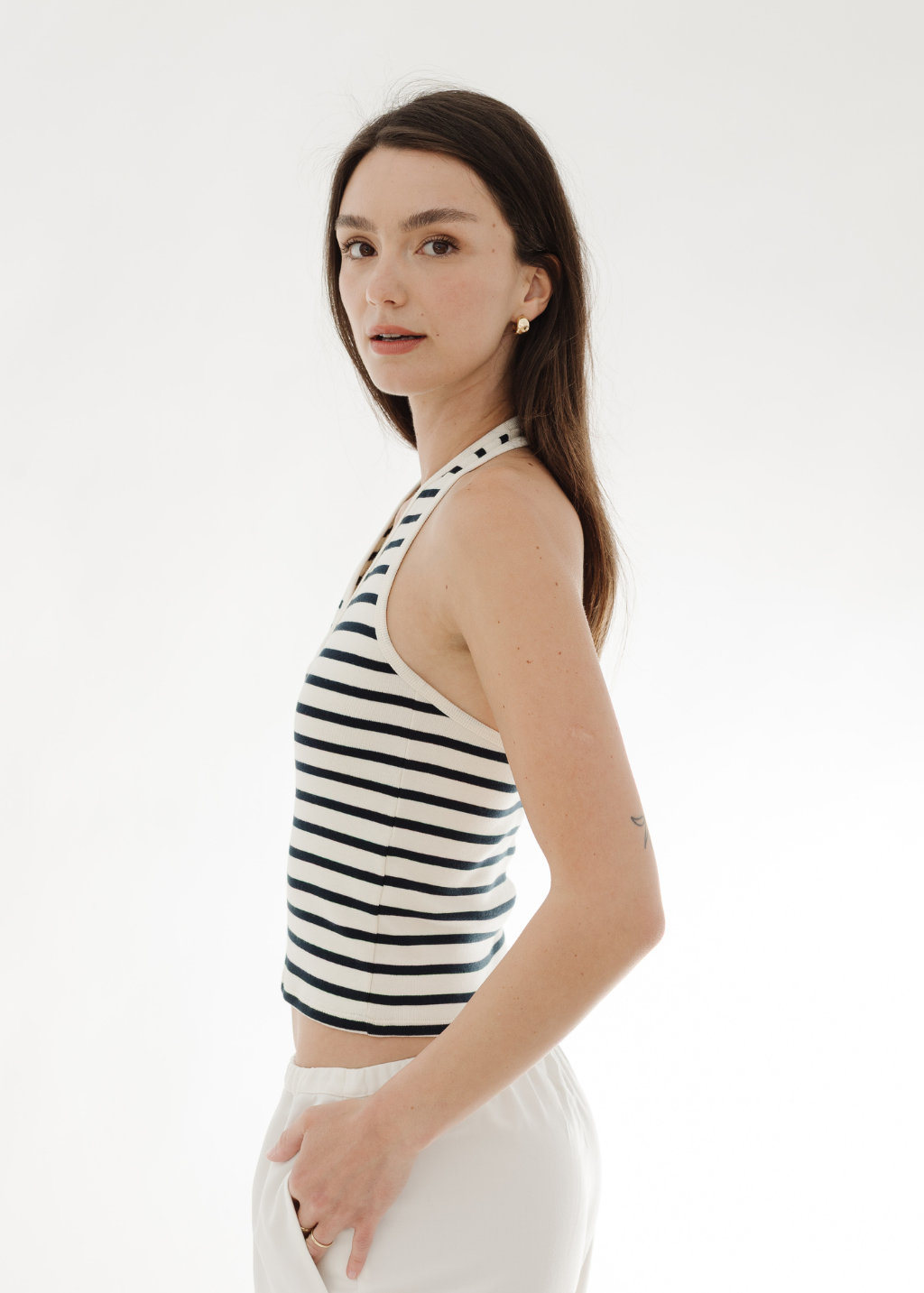Nili Lotan Britt Halter Top | Shop Tula