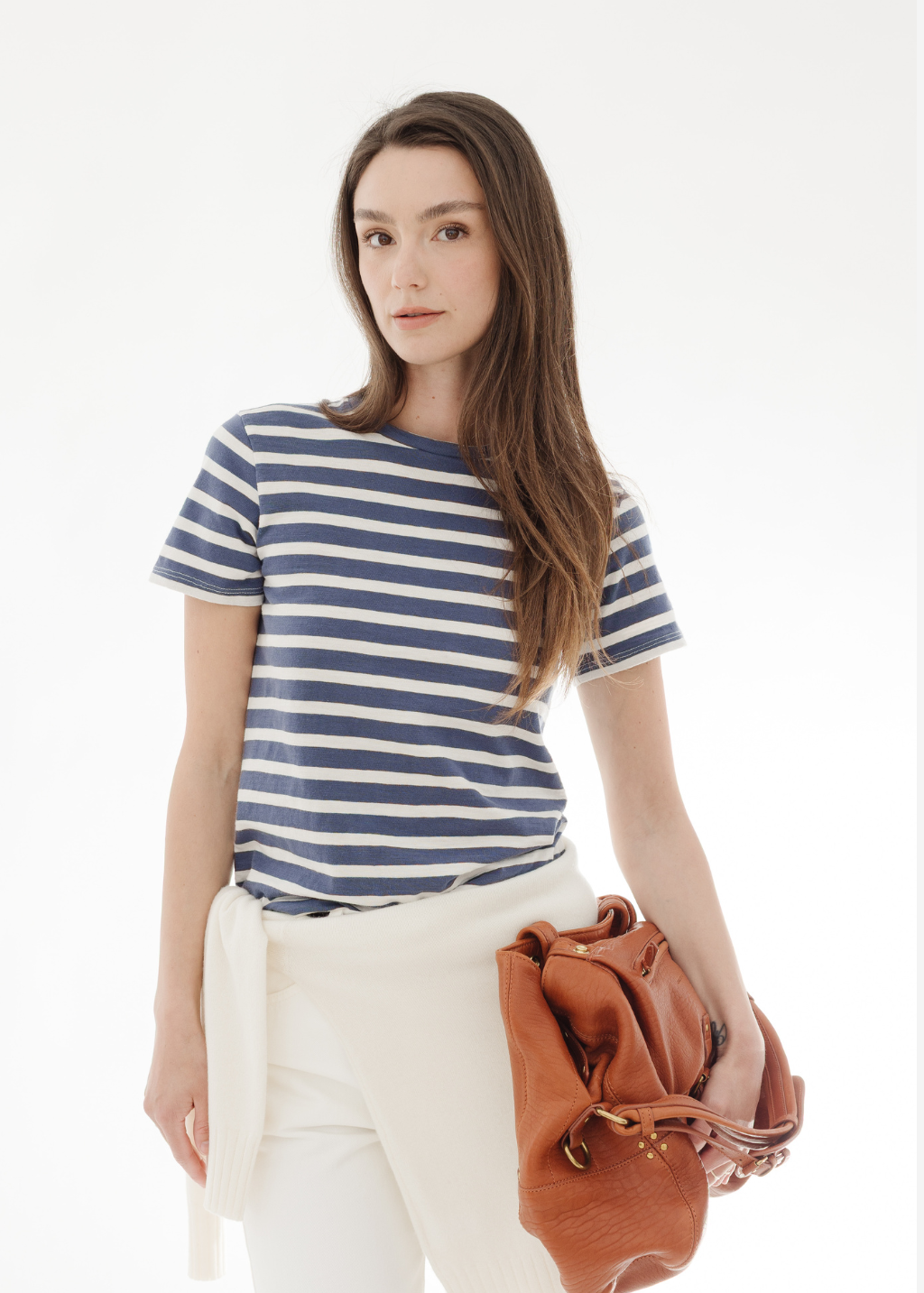 Nili Lotan Lana Crewneck Tee | Shop Tula