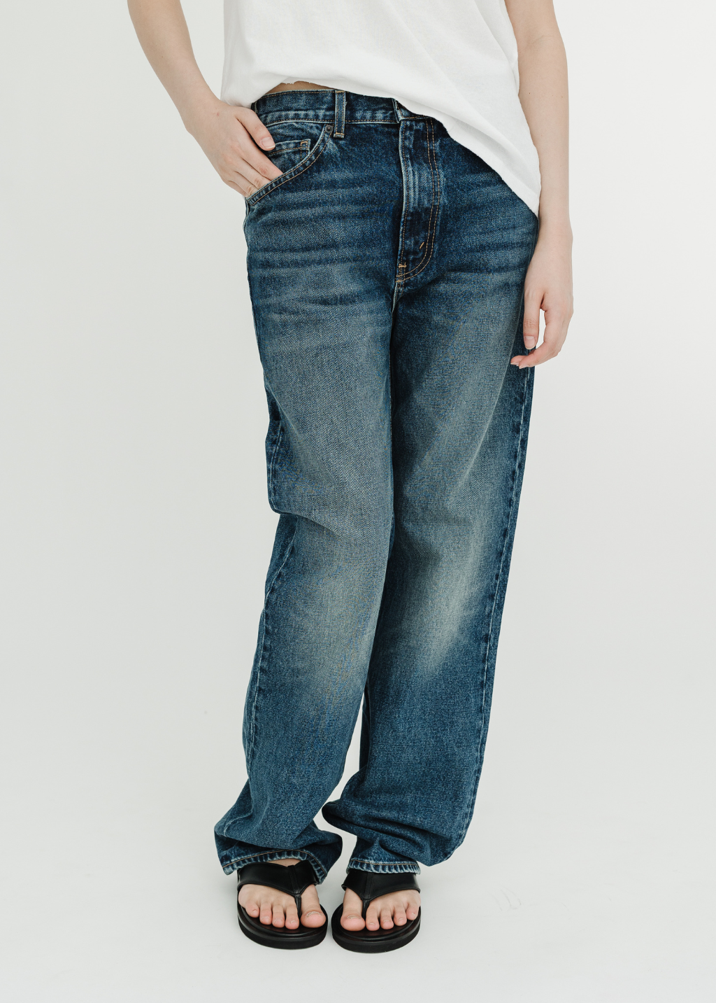 Nili Lotan Mitchell Jean in Simon Wash | Shop Tula