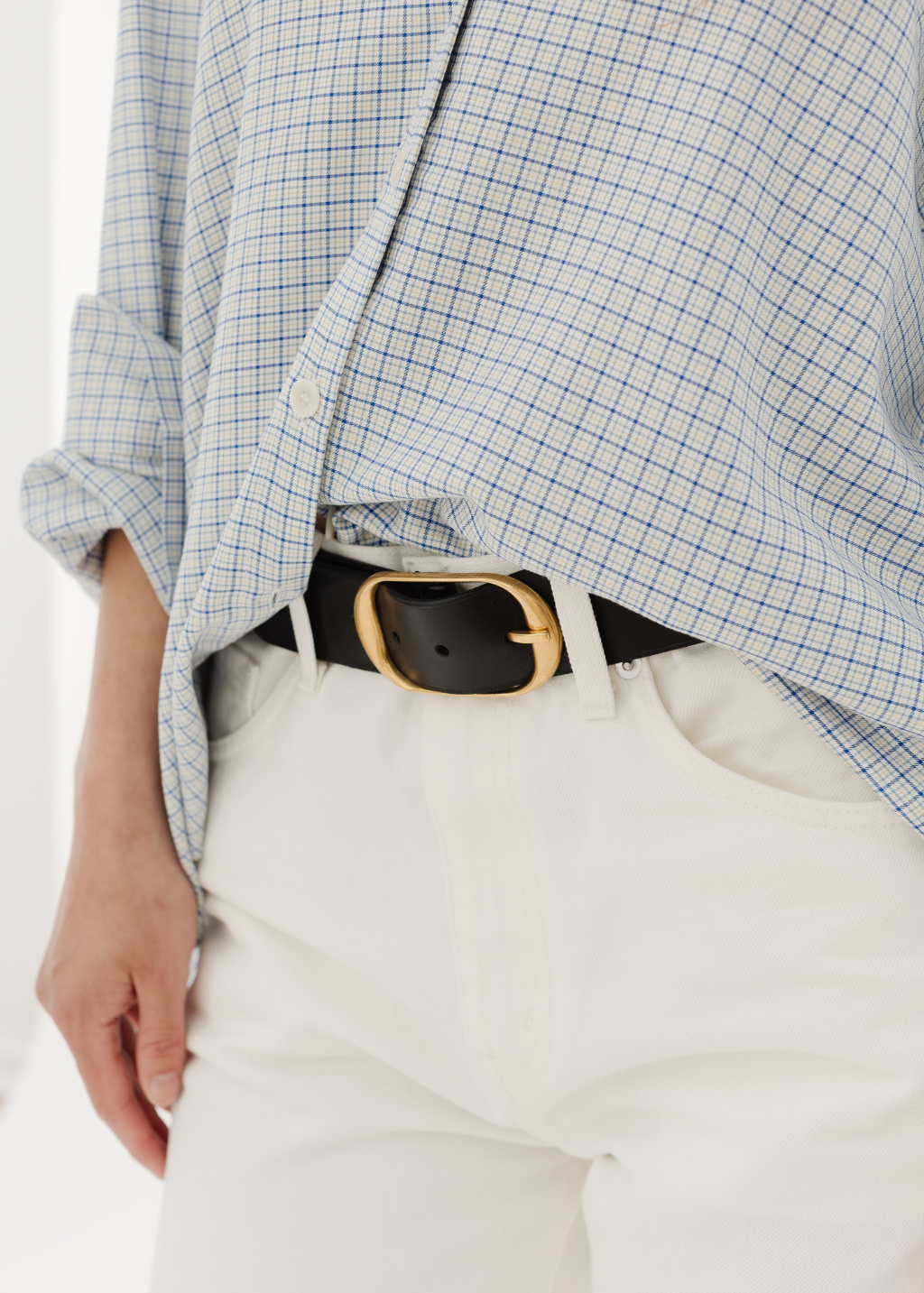Nili Lotan Nili Belt in Espresso | Shop Tula