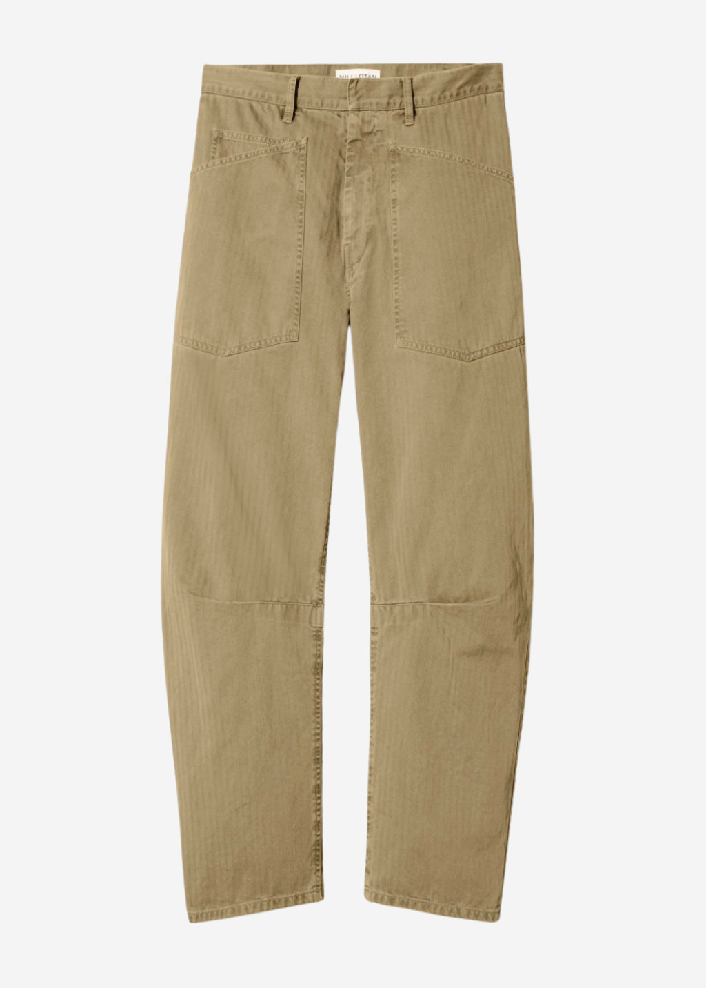 Nili Lotan Shon Pants in Khaki | Shop Tula