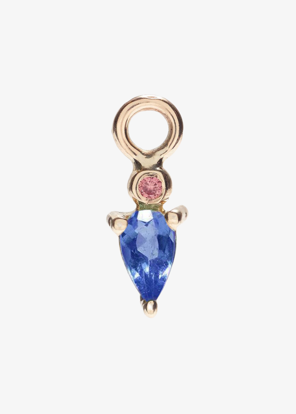 Scosha Sapphire Droplet Charm | Shop Tula