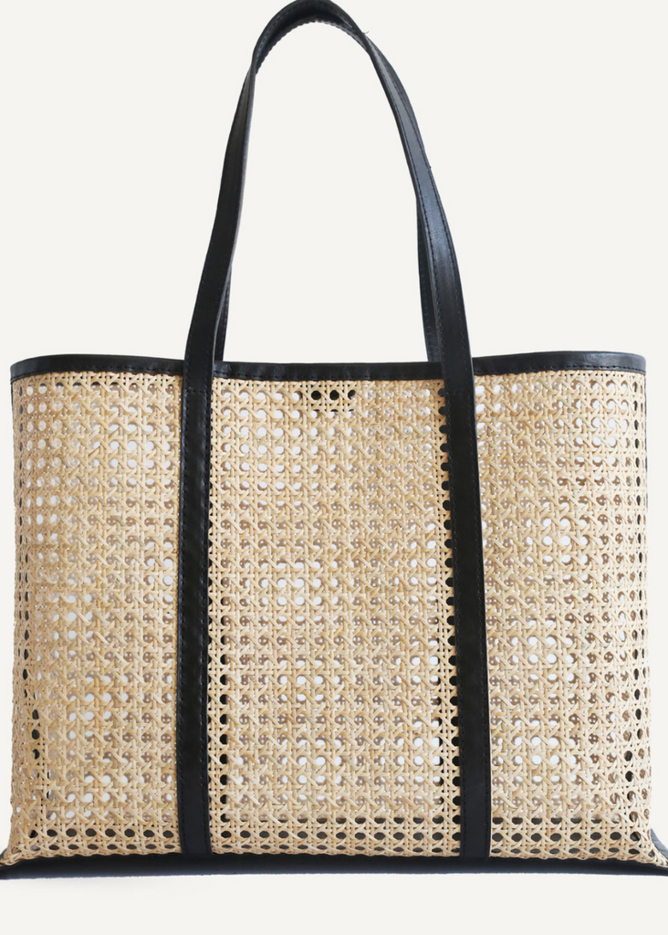 Bembien Large Margot Bag in Black Flat Lay | Tula's Online Boutique