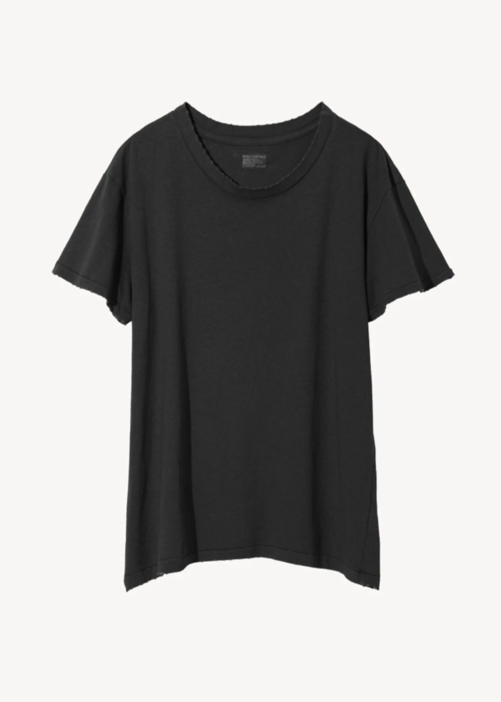 Nili Lotan Brady Tee in Black | Tula's Online Boutique