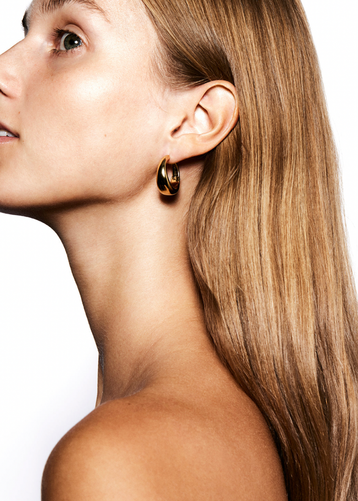 LIÉ Studio Andrea Earring in Gold Plated Sterling Silver I Tula Online Boutique