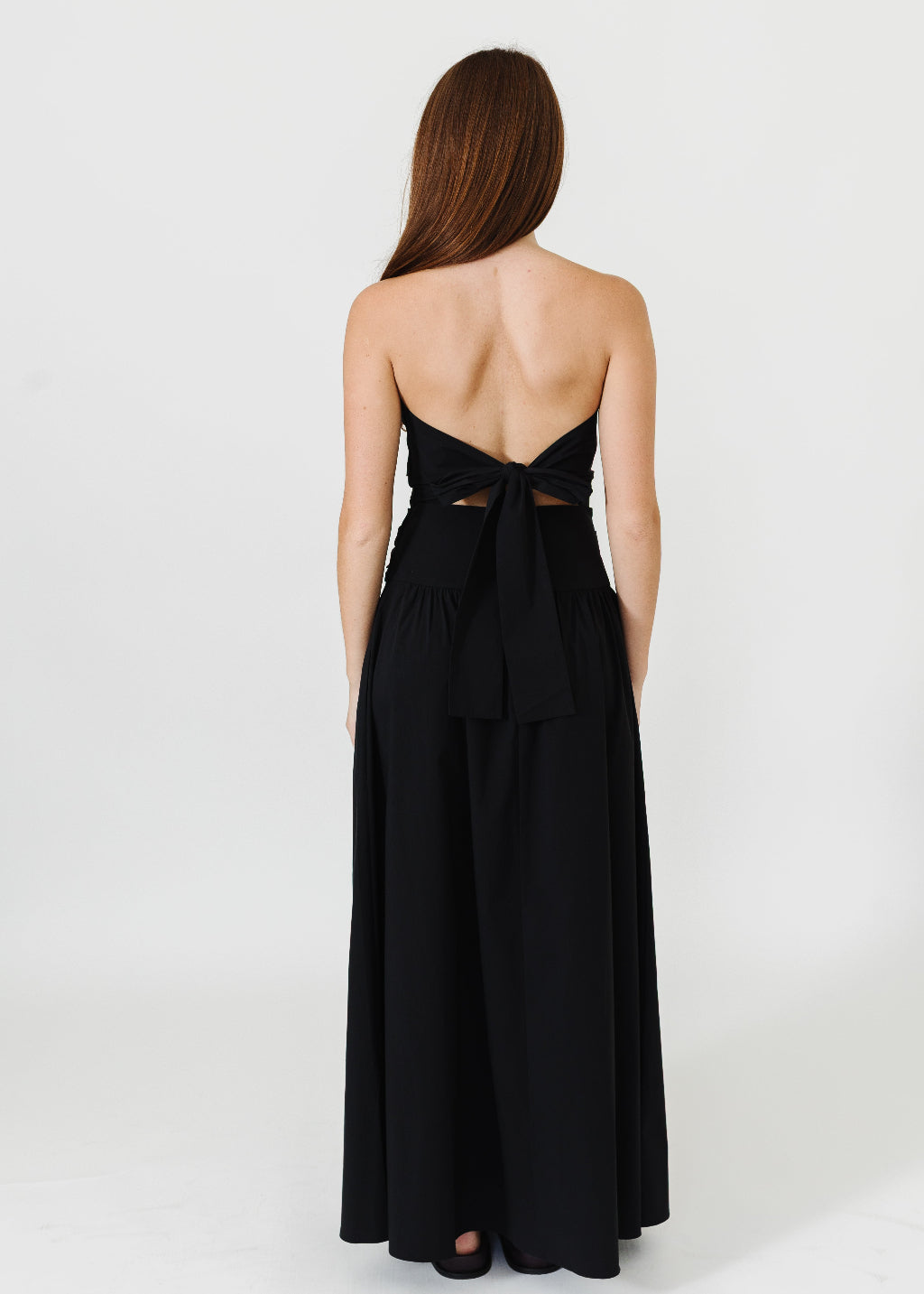 St. Agni Gathered Strapless Tie Dress | Shop Tula