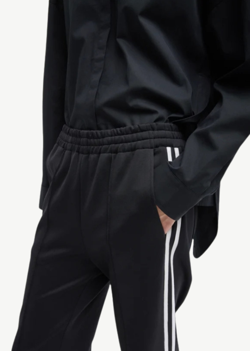 Tibi Active Knit Scottie Striped Jogger | Shop Tula
