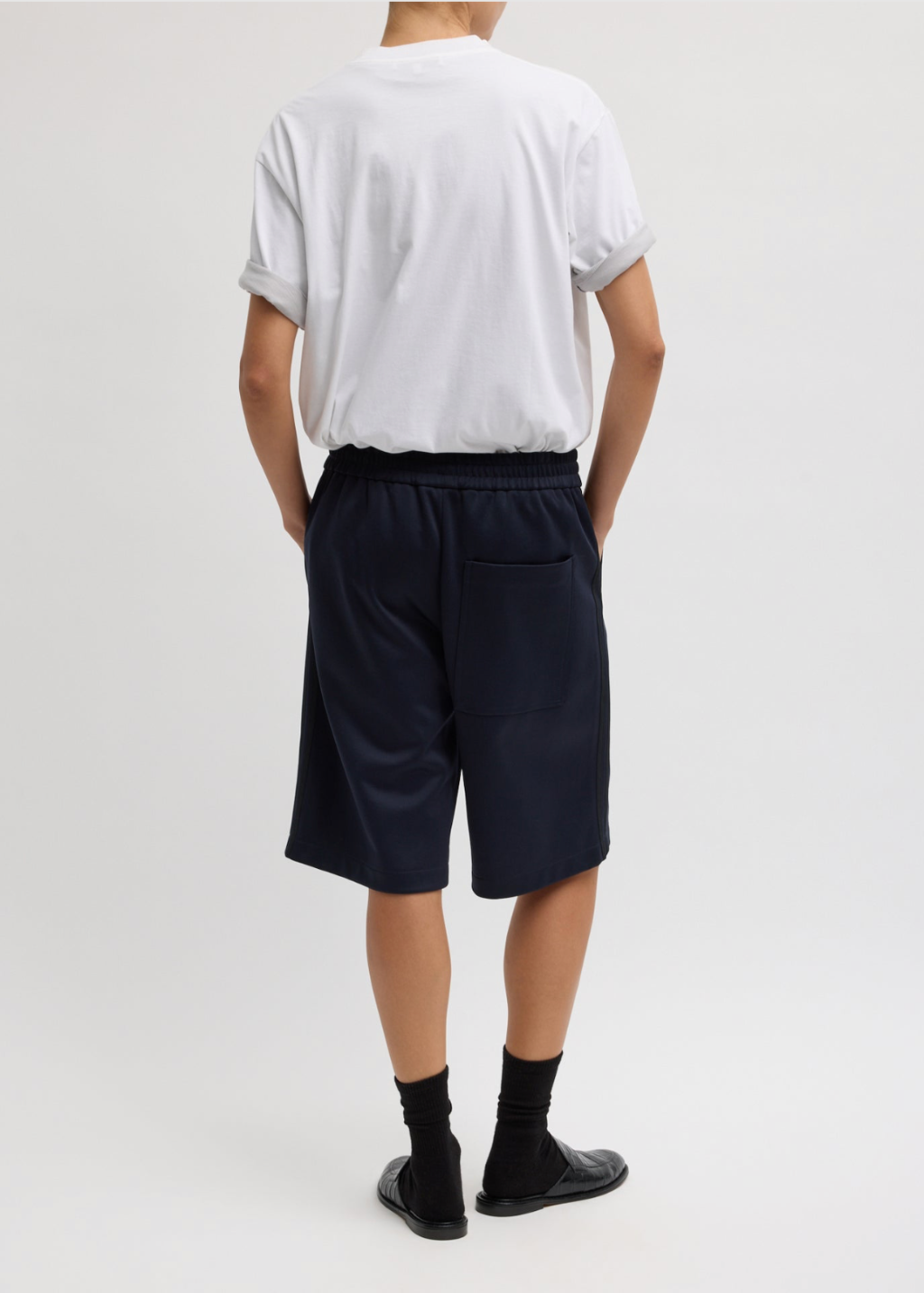 Tibi Active Knit Short Back | Shop Tula