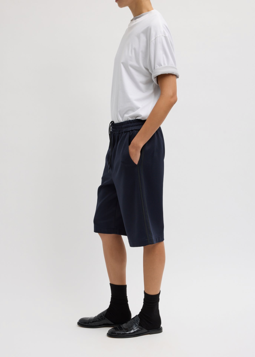 Tibi Active Knit Short Side | Shop Tula