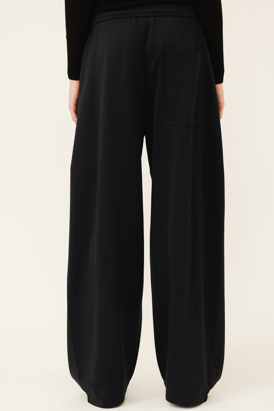 Tibi Active Knit Winslow Pant in Navy | Shop Tula