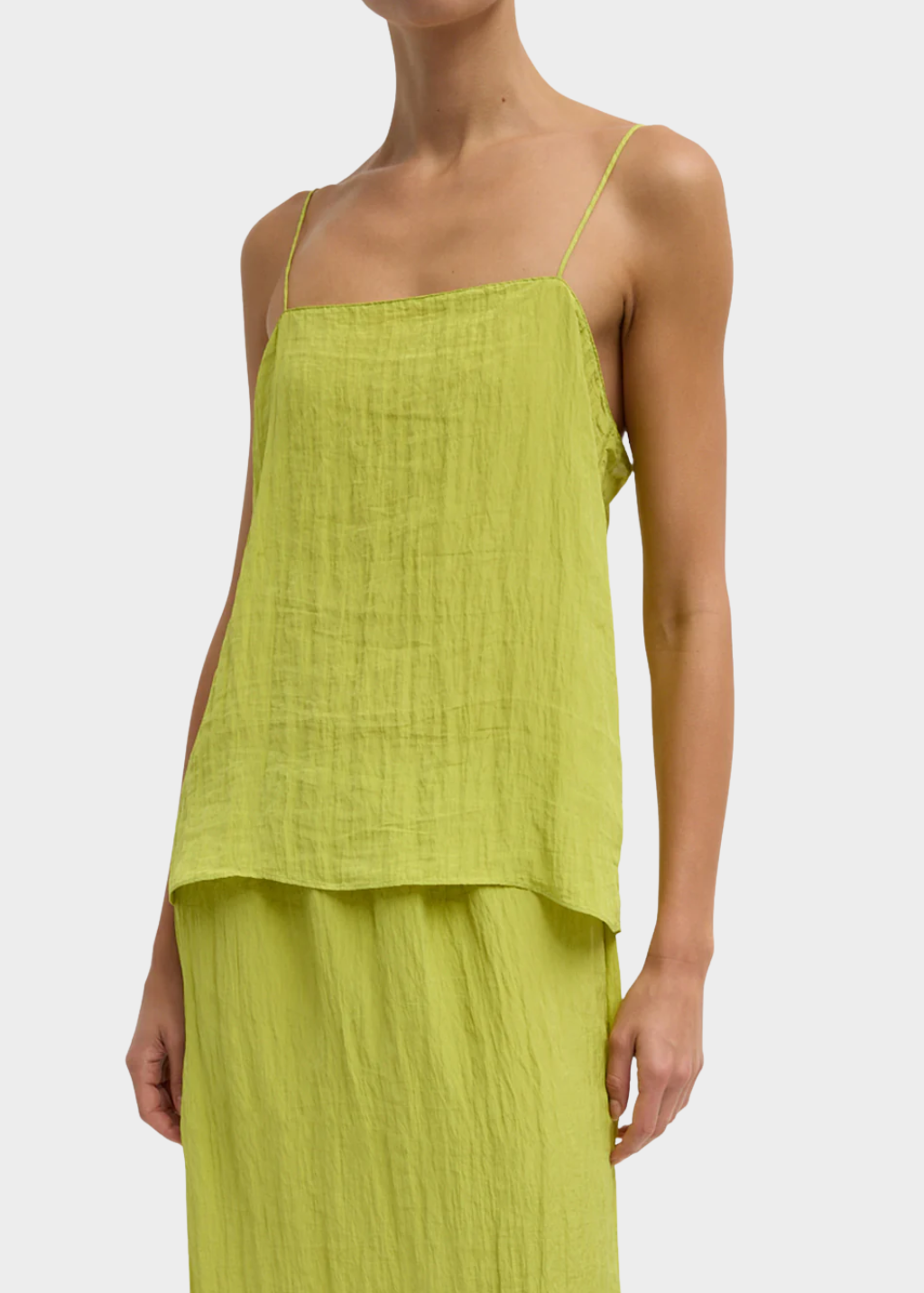 Tibi Crinkle Slip Cami | Shop Tula