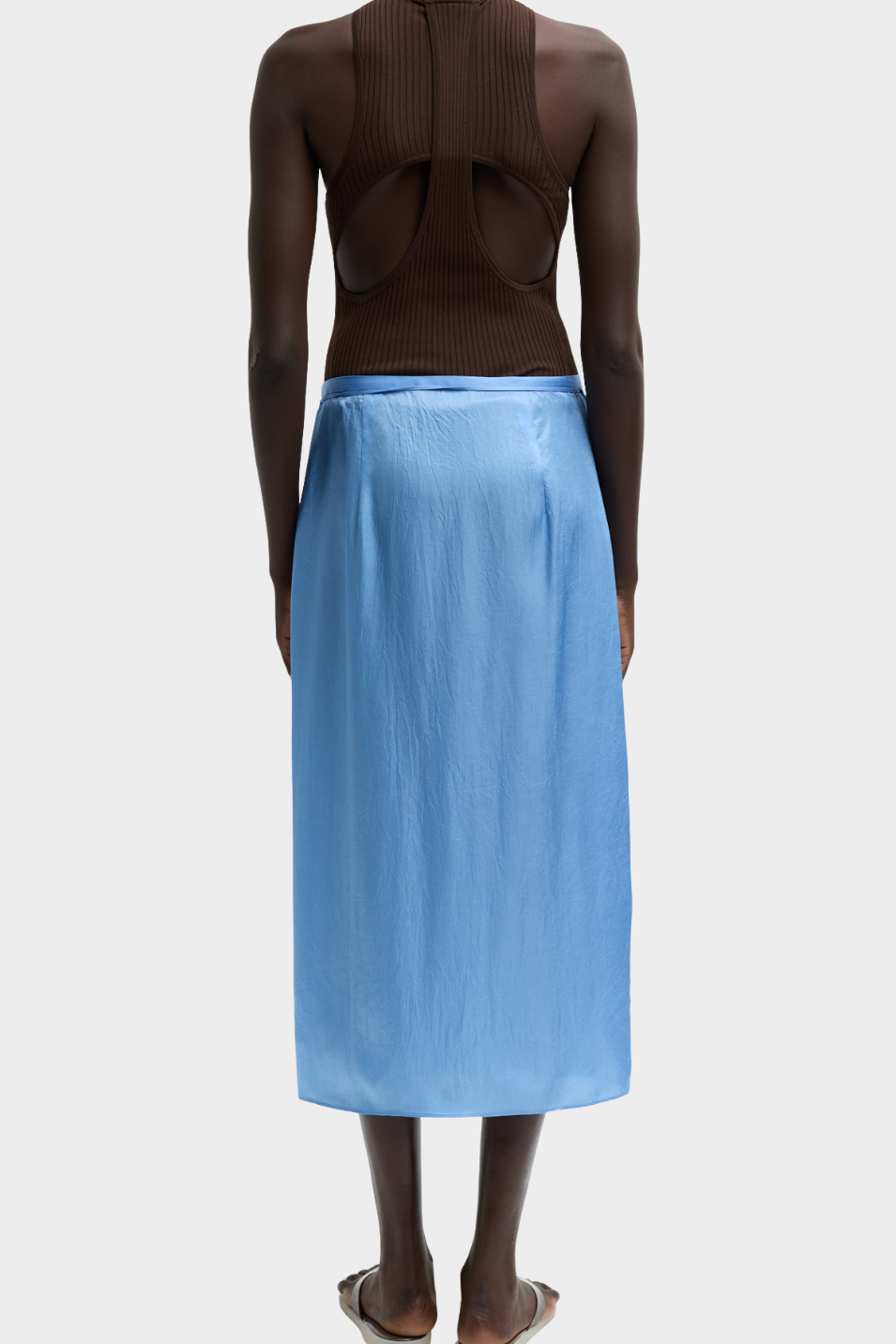 Tibi Crinkle Slip Skirt | Shop Tula