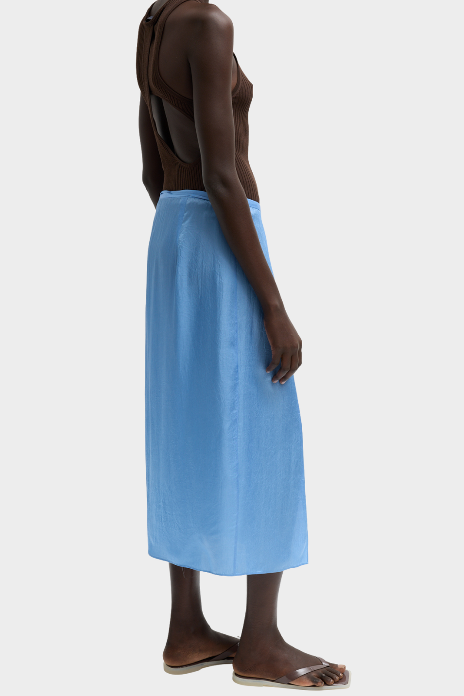 Tibi Crinkle Slip Skirt | Shop Tula