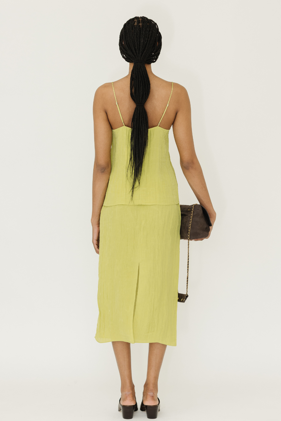 Tibi Crinkle Slip Skirt | Shop Tula