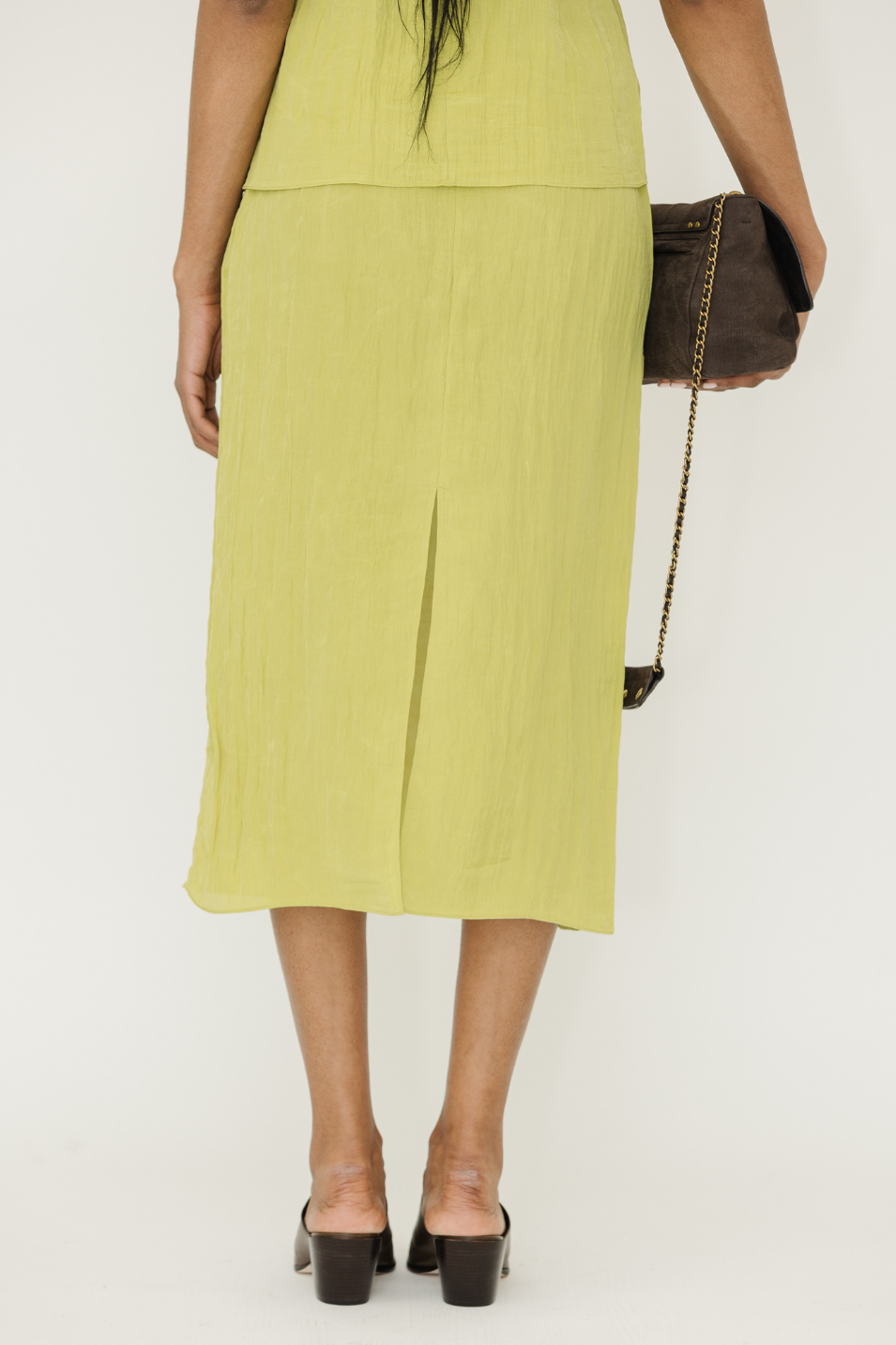 Tibi Crinkle Slip Skirt | Shop Tula