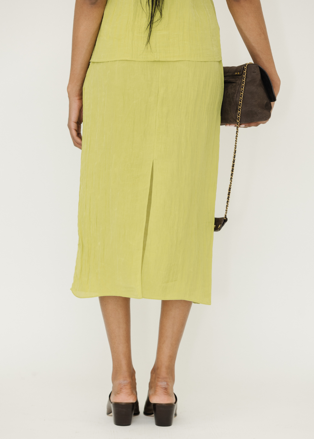 Tibi Crinkle Slip Skirt | Shop Tula