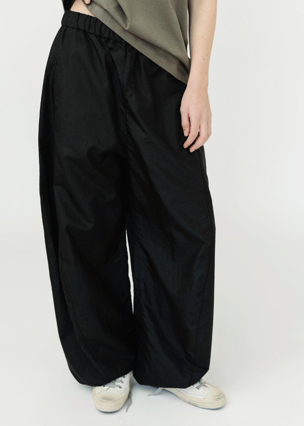 Tibi Crispy Nylon Winslow Pant | Shop Tula