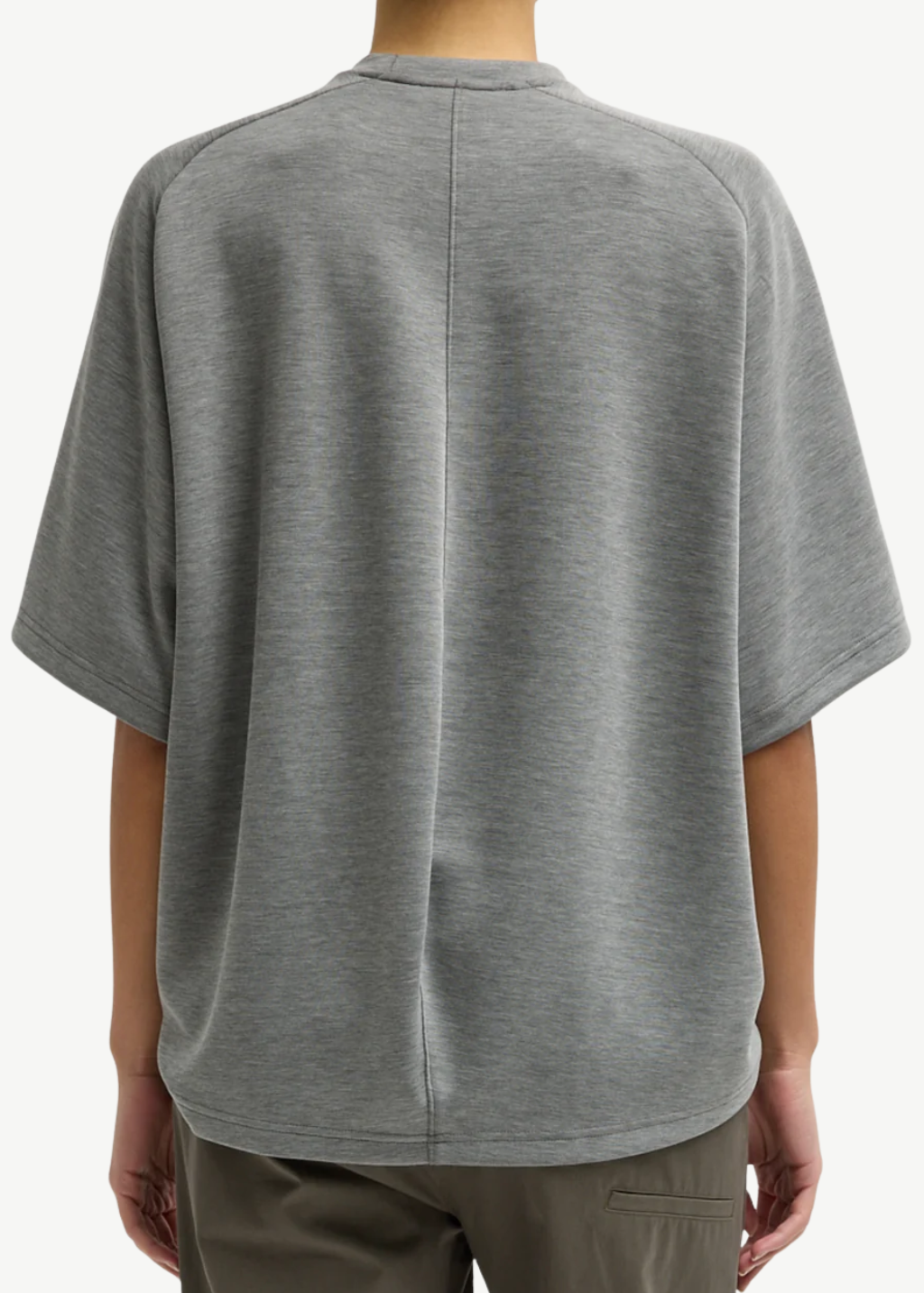 Tibi Feather Weight Neoprene Baseball T | Shop Tula